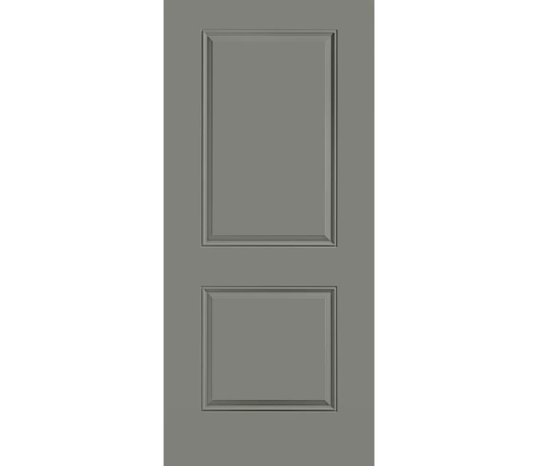 Columbia 2 Panel Square Steel Entry Door