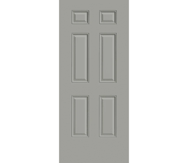 Columbia 6 Panel Steel Entry Door