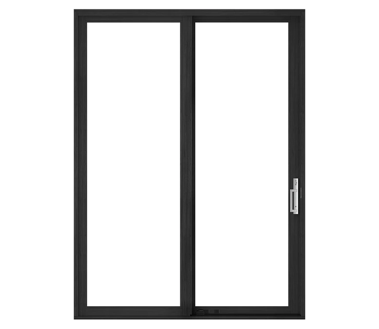 Columbia Pella Reserve Contemporary Wood Sliding Patio Door